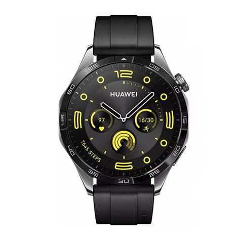 Huawei Watch GT | 4 | 4 | Smart watch | Smart watch | Stainless steel | 46 mm | 46 mm | Black | Dustproof | Waterproof - 2